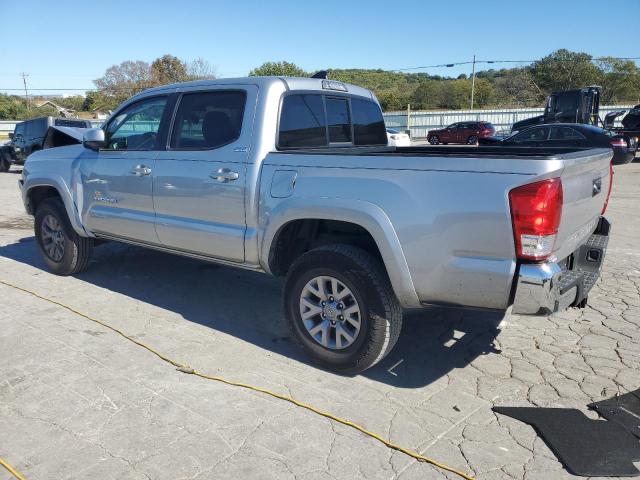 5TFAZ5CN5HX044786 - 2017 TOYOTA TACOMA DOUBLE CAB SILVER photo 2