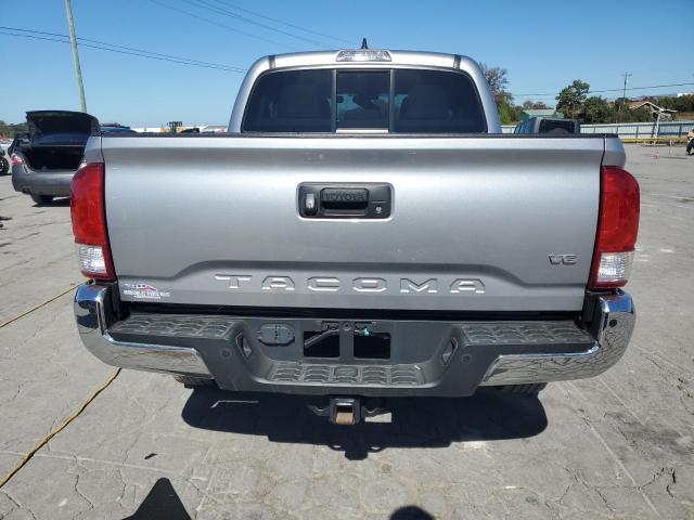 5TFAZ5CN5HX044786 - 2017 TOYOTA TACOMA DOUBLE CAB SILVER photo 6
