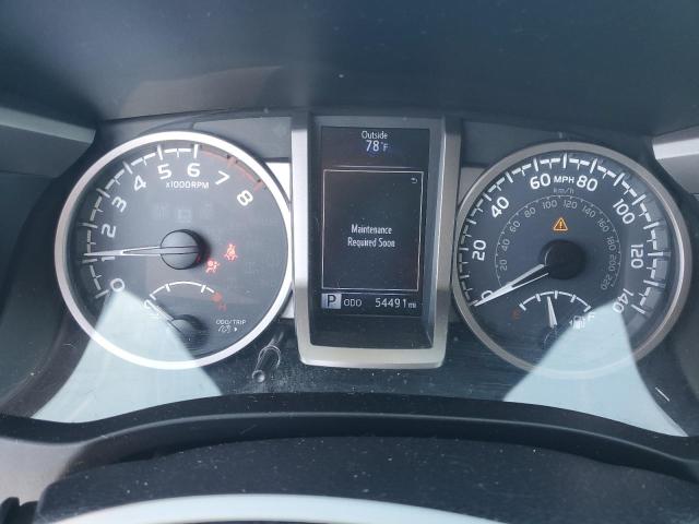 5TFAZ5CN5HX044786 - 2017 TOYOTA TACOMA DOUBLE CAB SILVER photo 9