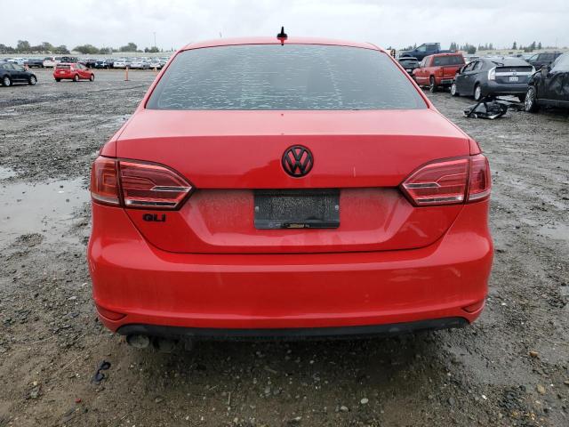 3VW4A7AJ4CM410118 - 2012 VOLKSWAGEN JETTA GLI Rojo foto 6