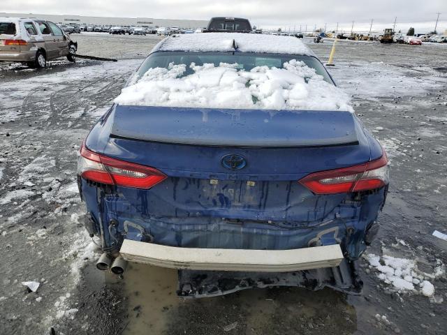 4T1T31AK9RU073878 - 2024 TOYOTA CAMRY SE NIGHT SHADE BLUE photo 6