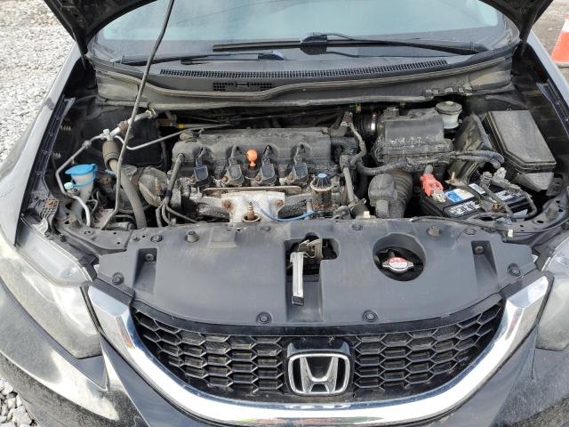 19XFB2F94FE045299 - 2015 HONDA CIVIC EXL შავი ფოტო 11