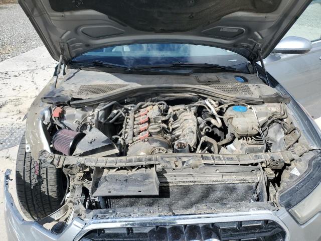 WAUGFAFC0DN123551 - 2013 AUDI A6 PREMIUM PLUS SILVER photo 11