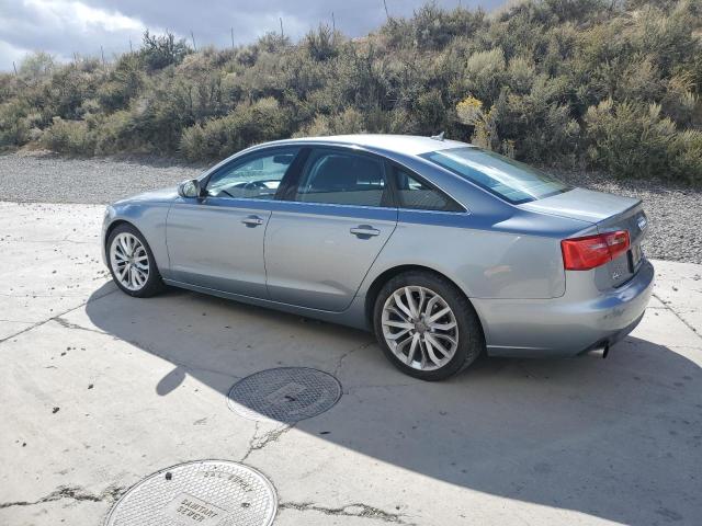 WAUGFAFC0DN123551 - 2013 AUDI A6 PREMIUM PLUS SILVER photo 2