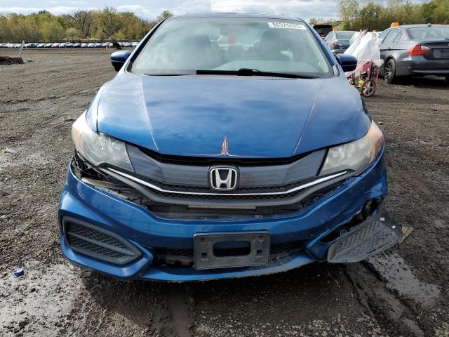 2HGFG3B80EH521007 - 2014 HONDA CIVIC EX BLUE photo 5
