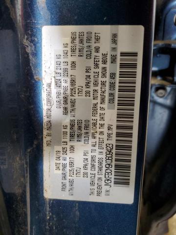 JM3KFBCM9K0609423 - 2019 MAZDA CX-5 TOURING Көк фото 13