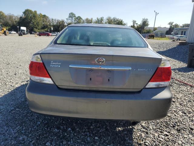 4T1BE32K55U957522 - 2005 TOYOTA CAMRY LE GRAY photo 6