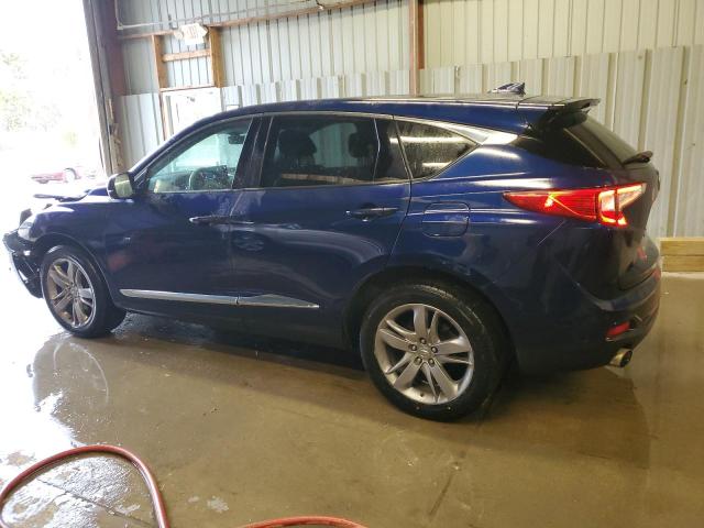 5J8TC2H75KL004274 - 2019 ACURA RDX ADVANCE BLUE photo 2