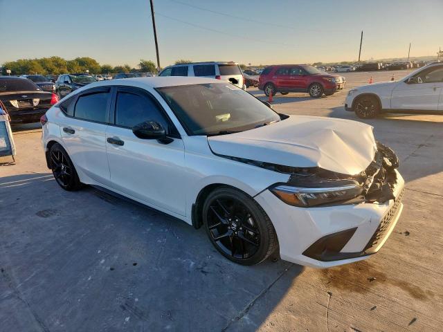 19XFL2H89NE019149 - 2022 HONDA CIVIC SPORT WHITE photo 4
