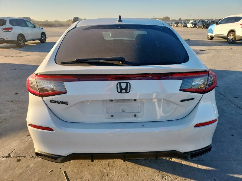 19XFL2H89NE019149 - 2022 HONDA CIVIC SPORT WHITE photo 6