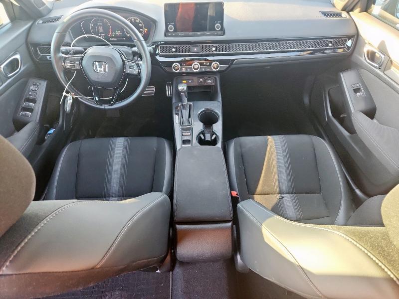 19XFL2H89NE019149 - 2022 HONDA CIVIC SPORT WHITE photo 8