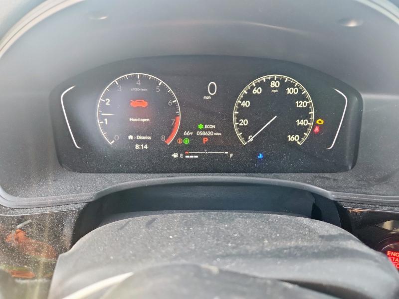 19XFL2H89NE019149 - 2022 HONDA CIVIC SPORT WHITE photo 9