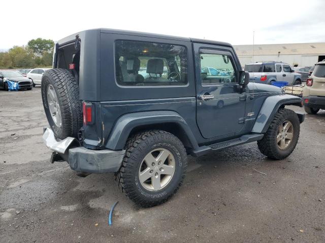 1J8FA54128L521036 - 2008 JEEP WRANGLER SAHARA BLUE photo 3