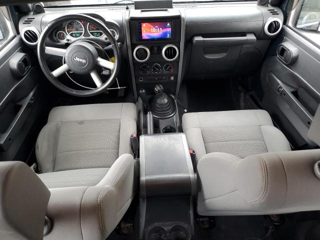 1J8FA54128L521036 - 2008 JEEP WRANGLER SAHARA BLUE photo 8