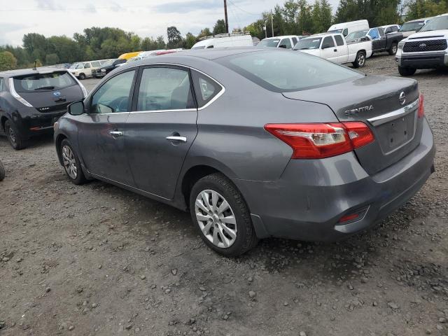 3N1AB7AP8KY259219 - 2019 NISSAN SENTRA S GRAY photo 2