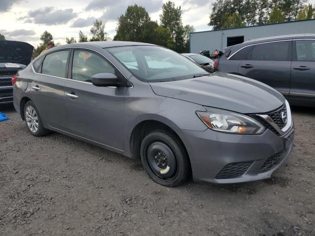 3N1AB7AP8KY259219 - 2019 NISSAN SENTRA S GRAY photo 4