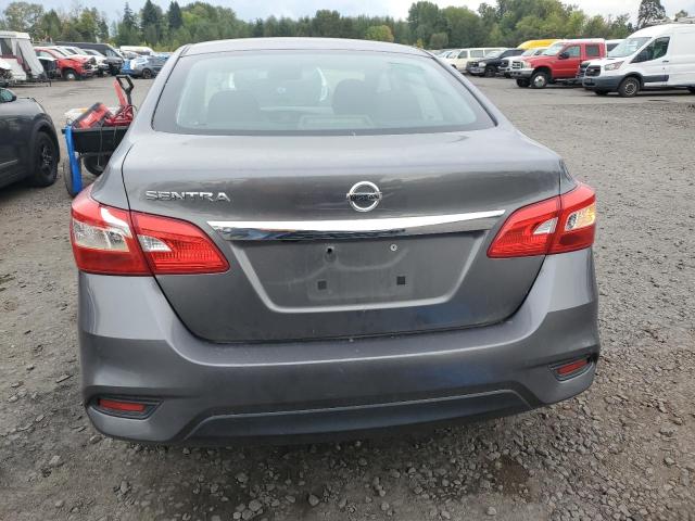 3N1AB7AP8KY259219 - 2019 NISSAN SENTRA S GRAY photo 6
