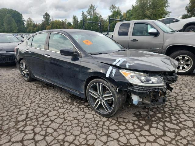 1HGCR2F63HA066902 - 2017 HONDA ACCORD SPORT BLACK photo 4