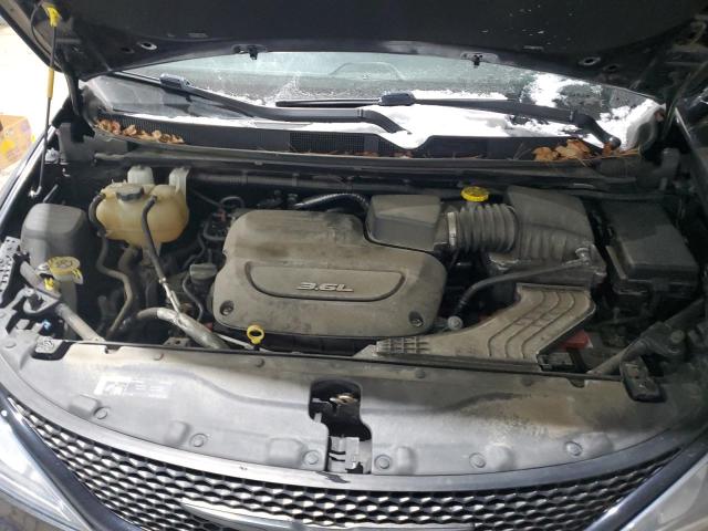 2C4RC1BG8JR357447 - 2018 CHRYSLER PACIFICA TOURING L BLACK photo 12