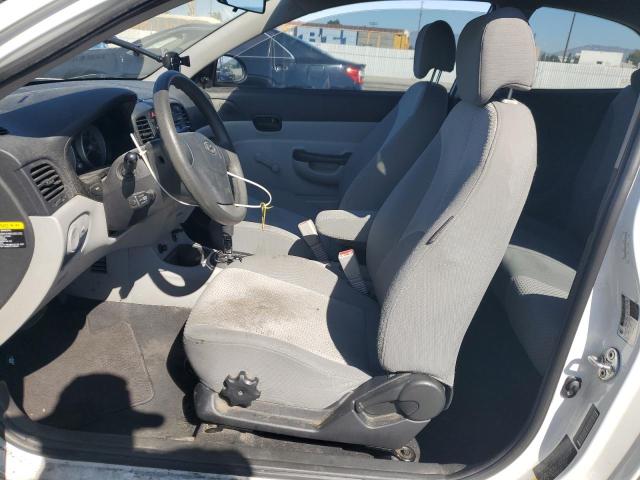 KMHCM36C99U126301 - 2009 HYUNDAI ACCENT GS თეთრი ფოტო 7