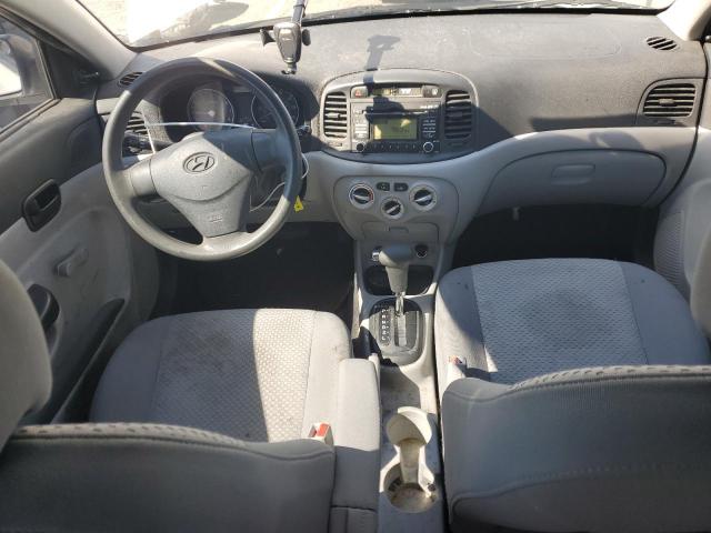 KMHCM36C99U126301 - 2009 HYUNDAI ACCENT GS თეთრი ფოტო 8