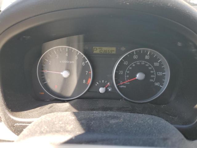 KMHCM36C99U126301 - 2009 HYUNDAI ACCENT GS თეთრი ფოტო 9