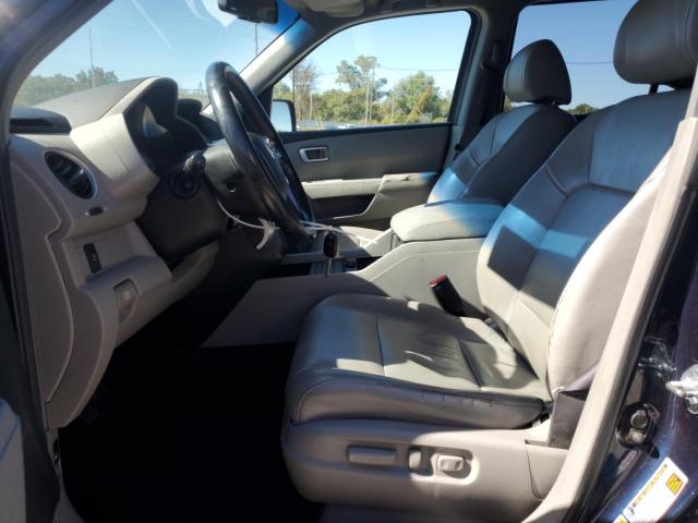 5FNYF4H6XAB017571 - 2010 HONDA PILOT EXL 蓝色 照片 7