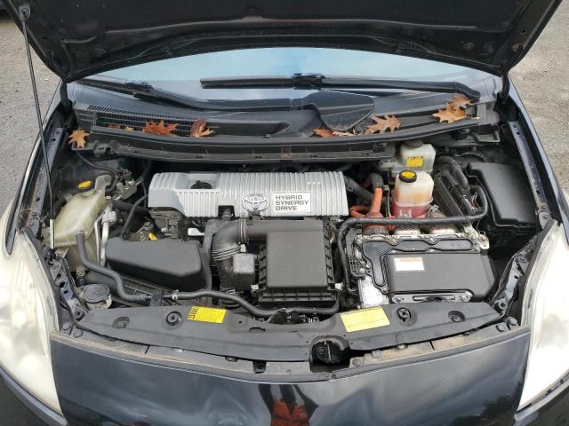 JTDKN3DUXD5555801 - 2013 TOYOTA PRIUS BLACK photo 11