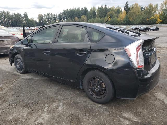 JTDKN3DUXD5555801 - 2013 TOYOTA PRIUS BLACK photo 2