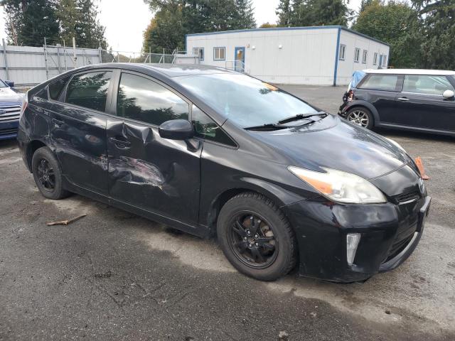 JTDKN3DUXD5555801 - 2013 TOYOTA PRIUS BLACK photo 4