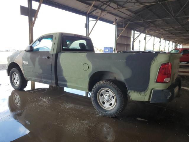 3C6JR7DG5HG654856 - 2017 RAM 1500 ST Зеленый фото 2