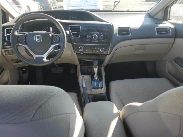 19XFB2F53DE240188 - 2013 HONDA CIVIC LX ვერცხლისფერი ფოტო 8