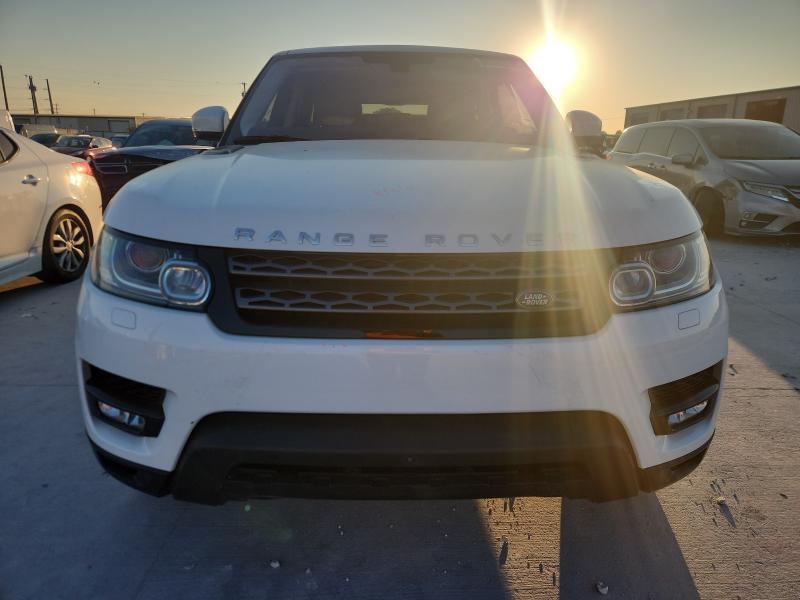 SALWG2PF2GA589237 - 2016 LAND ROVER RANGE ROVE SE WHITE photo 5