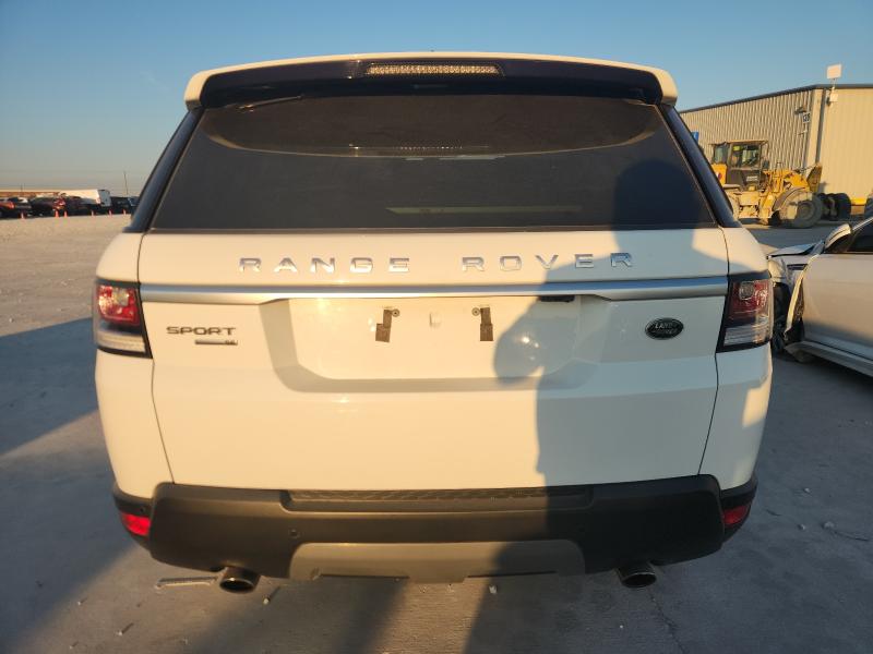 SALWG2PF2GA589237 - 2016 LAND ROVER RANGE ROVE SE WHITE photo 6