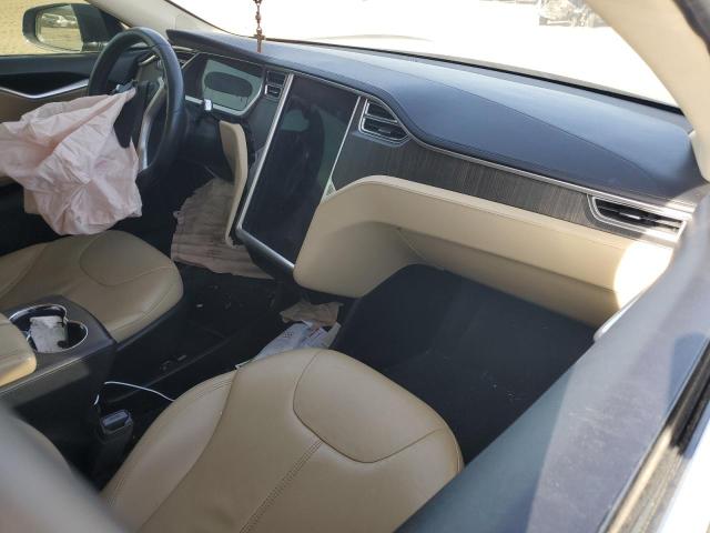 5YJSA1AG5DFP12633 - 2013 TESLA MODEL S BLACK photo 8