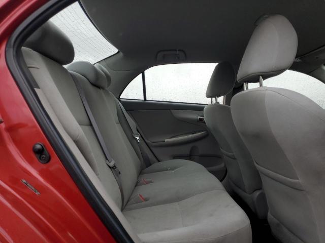 2T1BU4EE8AC274286 - 2010 TOYOTA COROLLA BASE RED photo 10