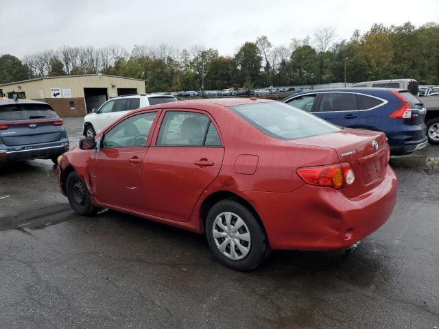 2T1BU4EE8AC274286 - 2010 TOYOTA COROLLA BASE RED photo 2