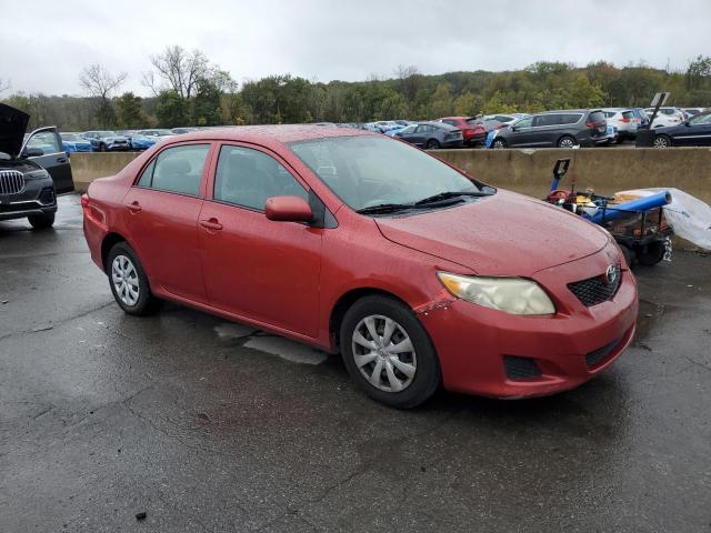 2T1BU4EE8AC274286 - 2010 TOYOTA COROLLA BASE RED photo 4