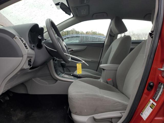 2T1BU4EE8AC274286 - 2010 TOYOTA COROLLA BASE RED photo 7
