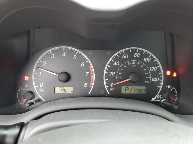 2T1BU4EE8AC274286 - 2010 TOYOTA COROLLA BASE RED photo 9