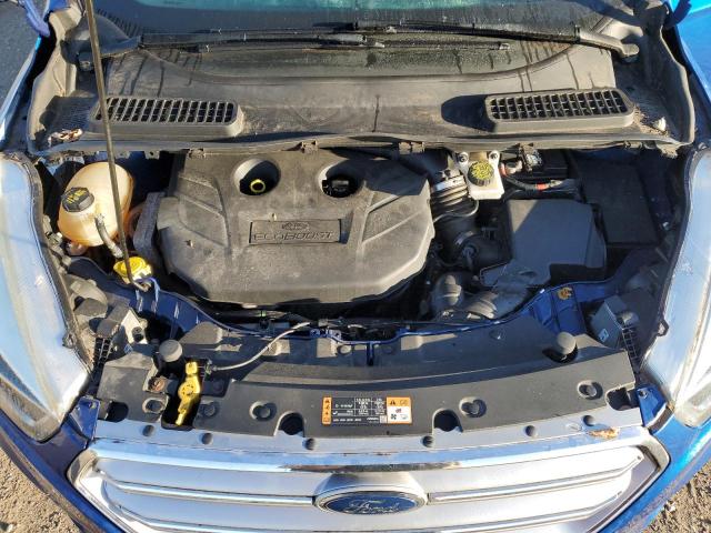 1FMCU9J96HUA10292 - 2017 FORD ESCAPE TITANIUM BLUE photo 12