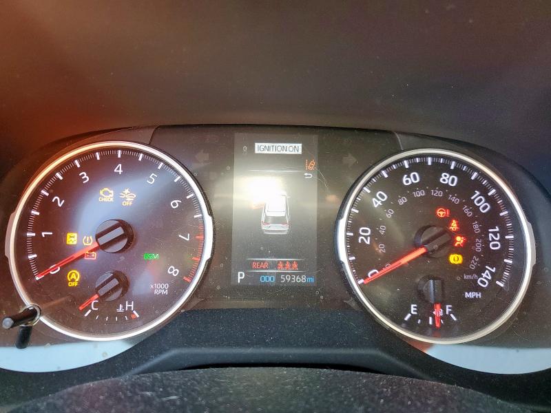 2T3W1RFV7MW155645 - 2021 TOYOTA RAV4 XLE 灰色 照片 9