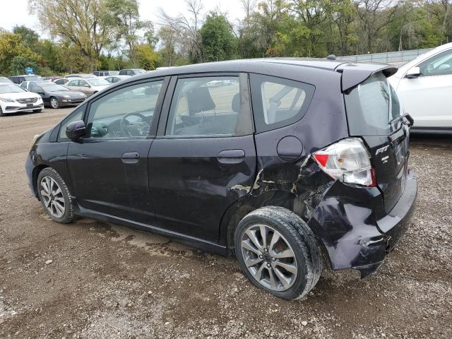 JHMGE8H51DC002258 - 2013 HONDA FIT SPORT BLUE photo 2