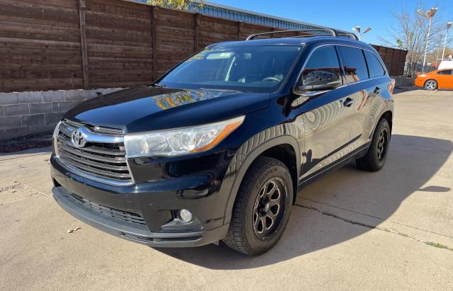 5TDJKRFH9FS208657 - 2015 TOYOTA HIGHLANDER XLE BLACK photo 2