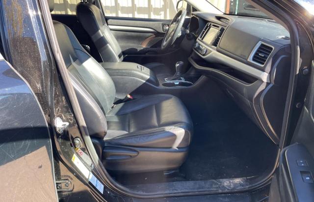 5TDJKRFH9FS208657 - 2015 TOYOTA HIGHLANDER XLE BLACK photo 5