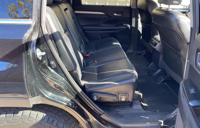5TDJKRFH9FS208657 - 2015 TOYOTA HIGHLANDER XLE BLACK photo 6