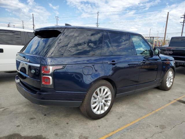 SALGS2RU8LA403337 - 2020 LAND ROVER RANGE ROVER HSE BLUE photo 3