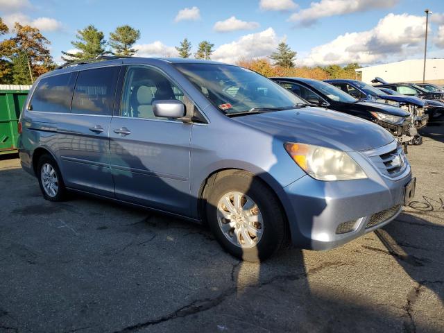 5FNRL3H40AB019674 - 2010 HONDA ODYSSEY EX BLUE photo 4