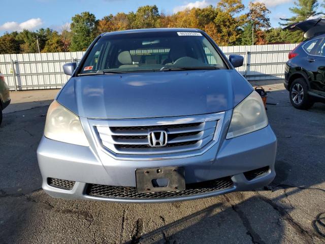 5FNRL3H40AB019674 - 2010 HONDA ODYSSEY EX BLUE photo 5