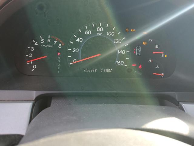 5FNRL3H40AB019674 - 2010 HONDA ODYSSEY EX BLUE photo 9